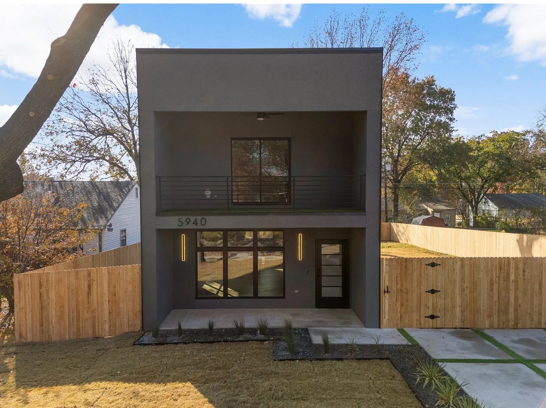 5940 E 4th Terrace — Modern home completed on lot Scarlett Ginger sold in Tulsa, Oklahoma